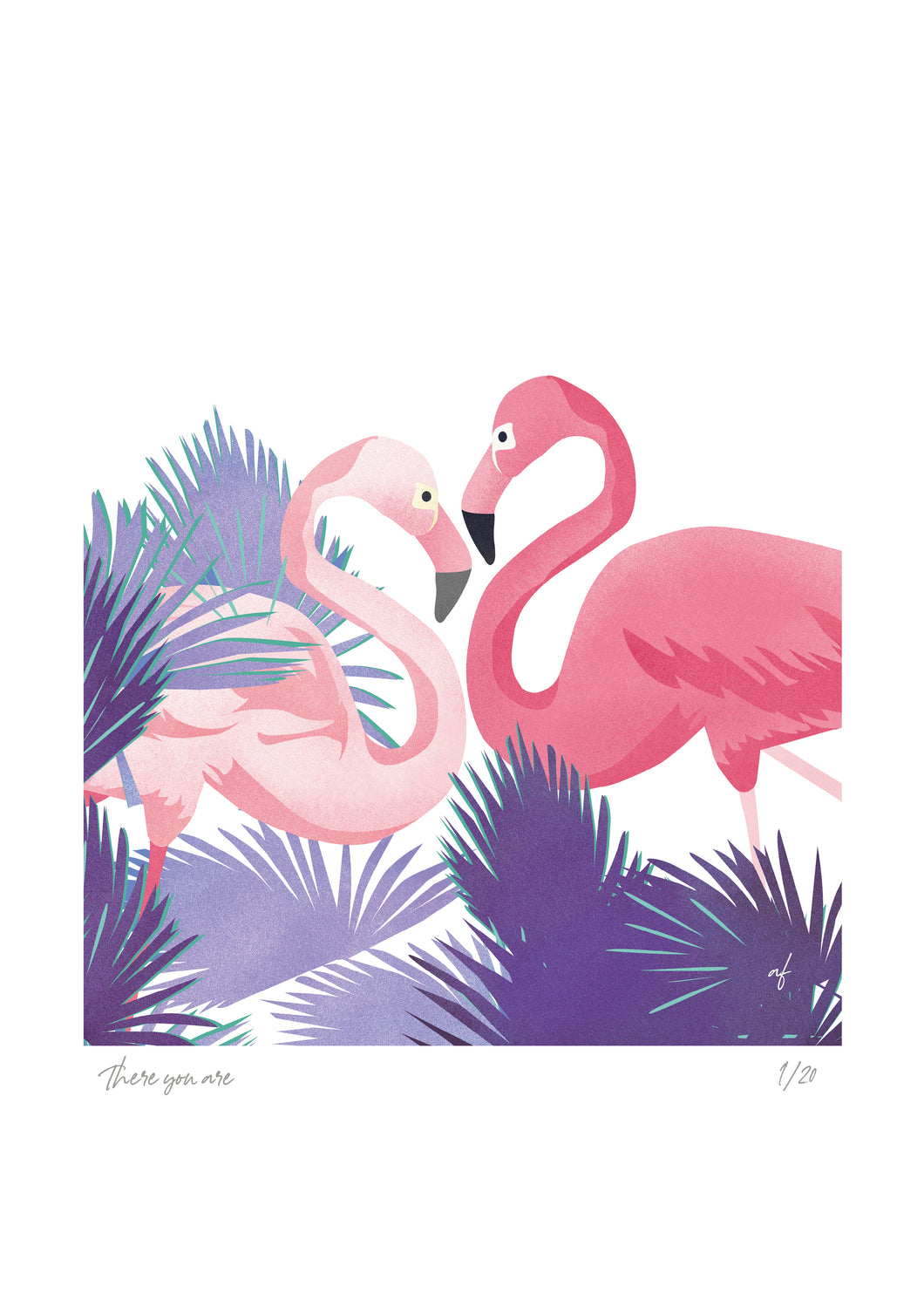 Feathered Friends: The Flamingos (There You Are)